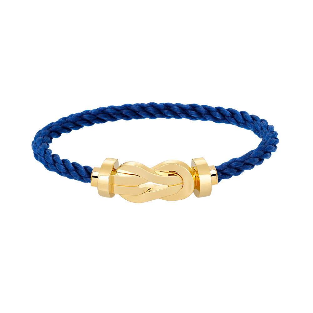 [⭐Glow]CHANCE LARGE 8 FIGURE BUCKLE NO DIAMOND BRACELET GOLD