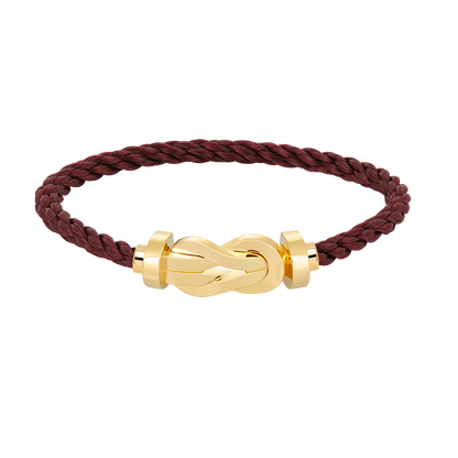 [⭐Glow]CHANCE LARGE 8 FIGURE BUCKLE NO DIAMOND BRACELET GOLD