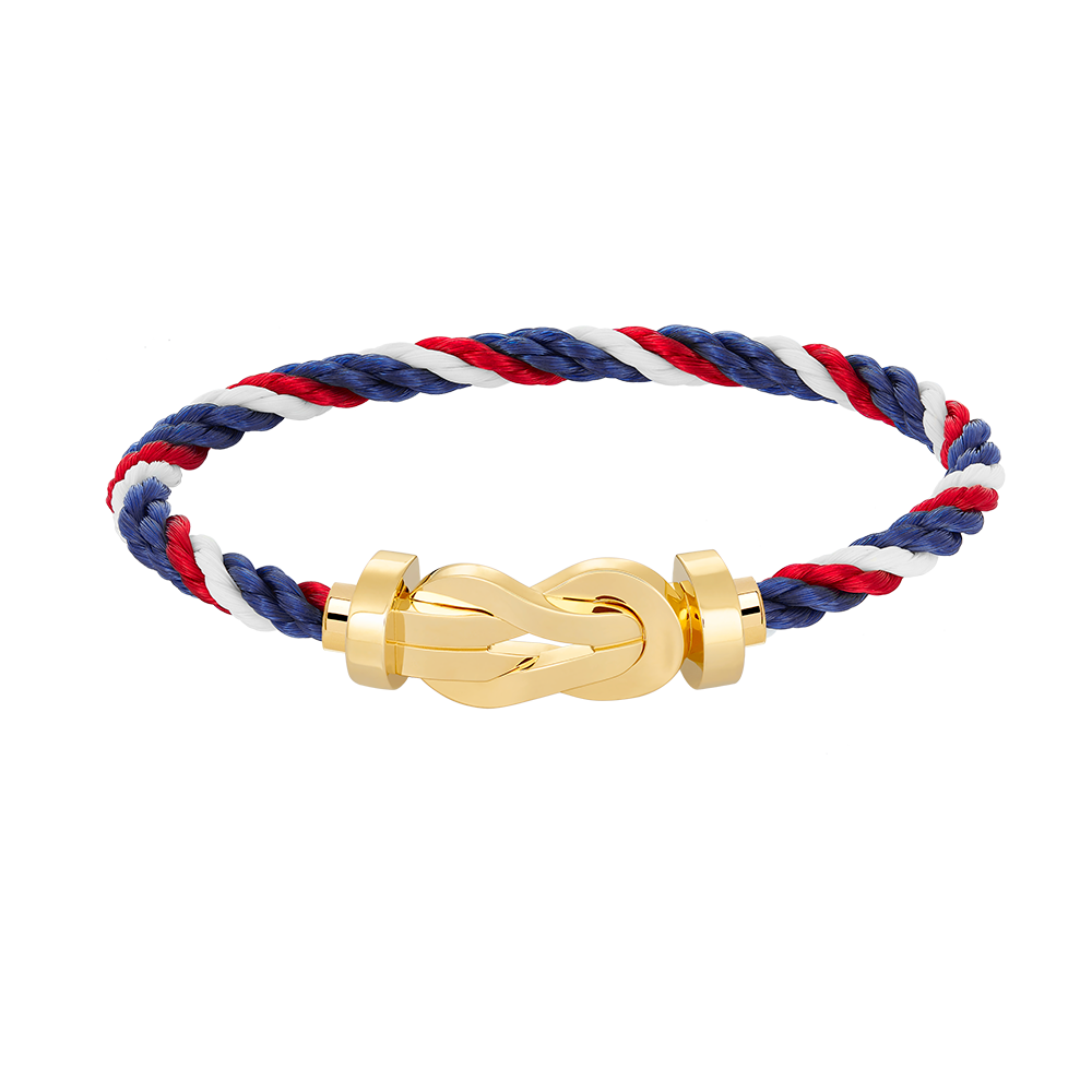 [⭐Glow]CHANCE LARGE 8 FIGURE BUCKLE NO DIAMOND BRACELET GOLD