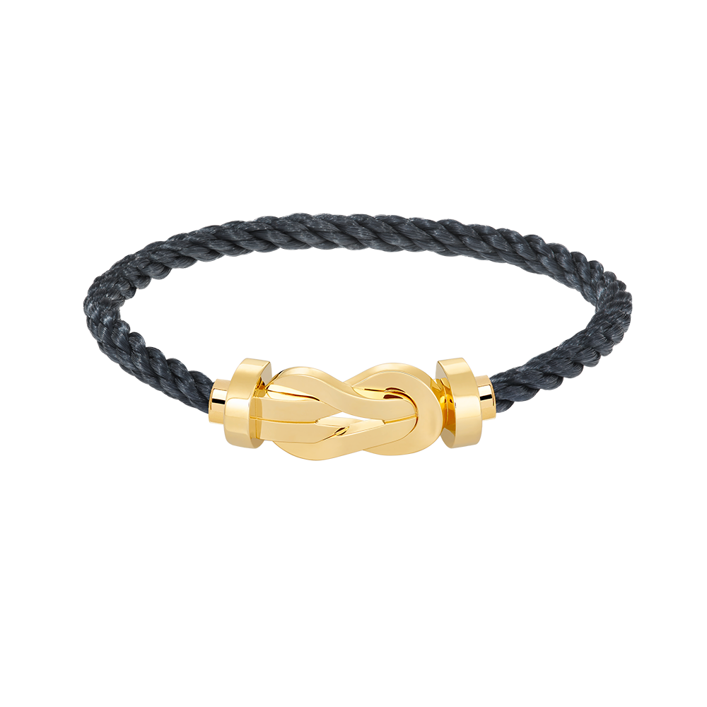 [⭐Glow]CHANCE LARGE 8 FIGURE BUCKLE NO DIAMOND BRACELET GOLD