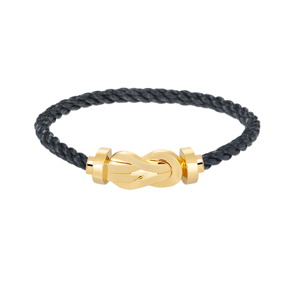 [⭐Glow]CHANCE LARGE 8 FIGURE BUCKLE NO DIAMOND BRACELET GOLD