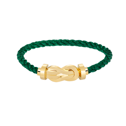 [⭐Glow]CHANCE LARGE 8 FIGURE BUCKLE NO DIAMOND BRACELET GOLD