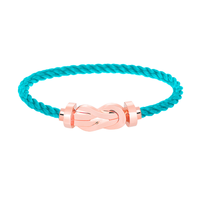 [⭐Glow]CHANCE LARGE 8 FIGURE BUCKLE NO DIAMOND BRACELET ROSE GOLD