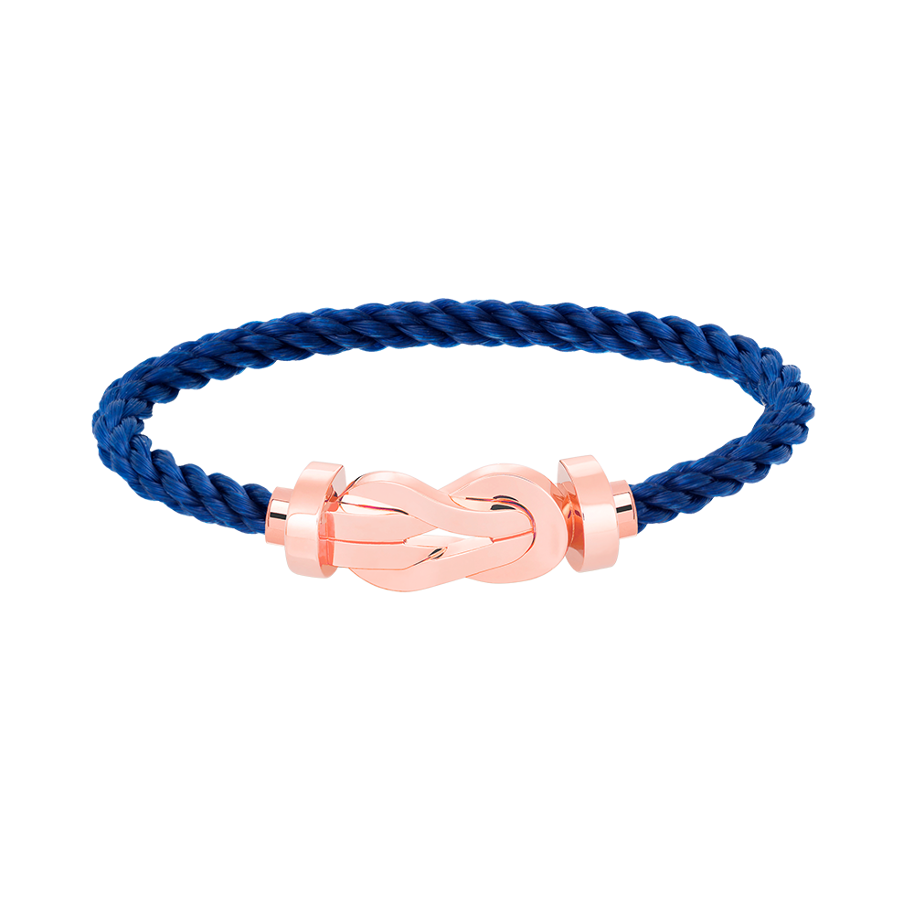 [⭐Glow]CHANCE LARGE 8 FIGURE BUCKLE NO DIAMOND BRACELET ROSE GOLD