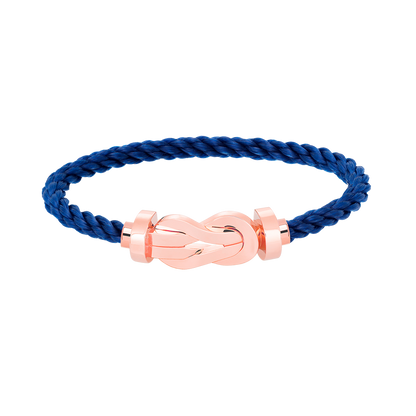 [⭐Glow]CHANCE LARGE 8 FIGURE BUCKLE NO DIAMOND BRACELET ROSE GOLD