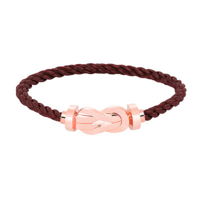 [⭐Glow]CHANCE LARGE 8 FIGURE BUCKLE NO DIAMOND BRACELET ROSE GOLD