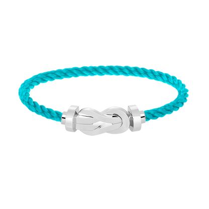 [⭐Glow]CHANCE LARGE 8 FIGURE BUCKLE NO DIAMOND BRACELET SILVER