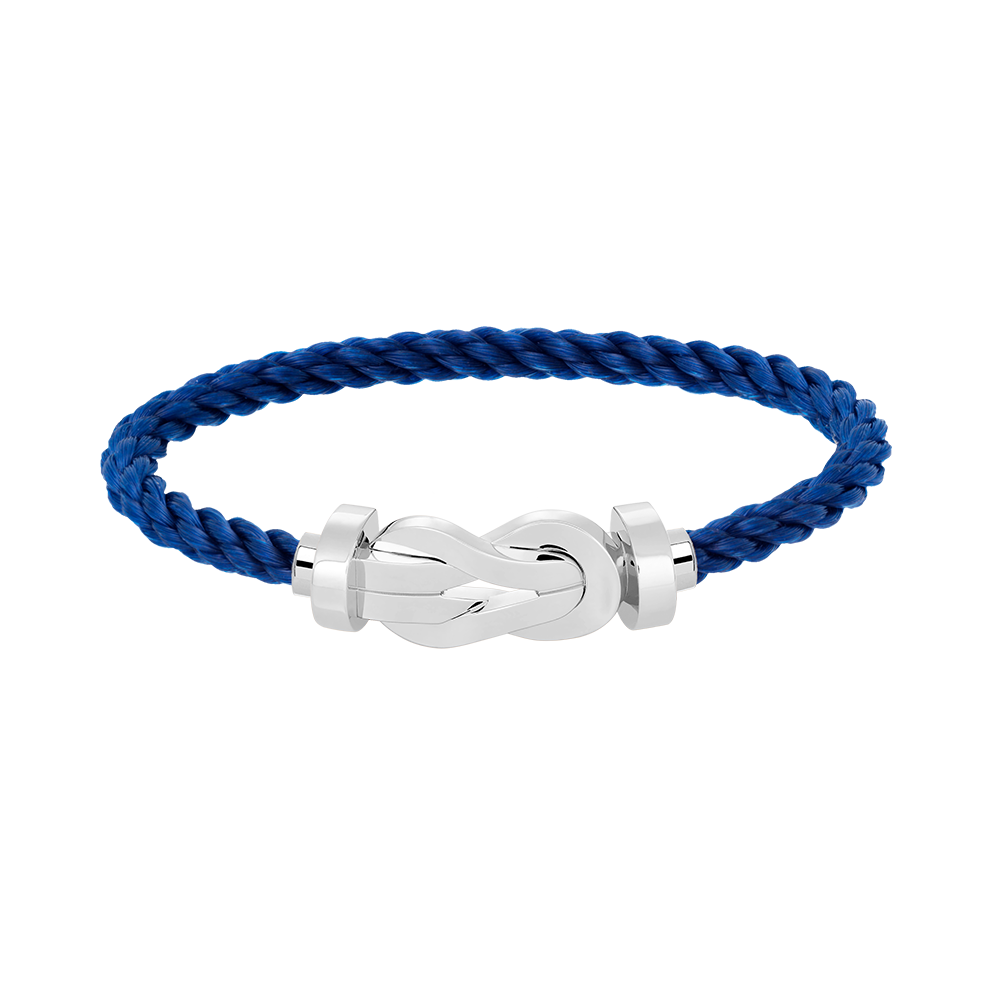 [⭐Glow]CHANCE LARGE 8 FIGURE BUCKLE NO DIAMOND BRACELET SILVER