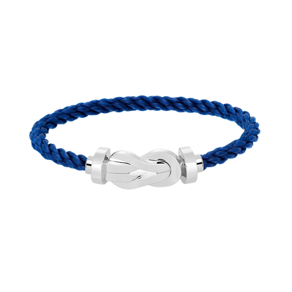 [⭐Glow]CHANCE LARGE 8 FIGURE BUCKLE NO DIAMOND BRACELET SILVER