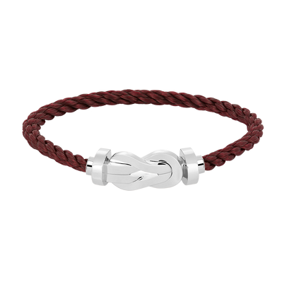 [⭐Glow]CHANCE LARGE 8 FIGURE BUCKLE NO DIAMOND BRACELET SILVER