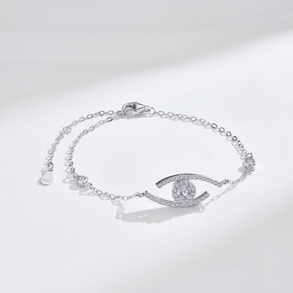 [⭐Glow]Demo Eye Pave-Set Diamond Bracelet