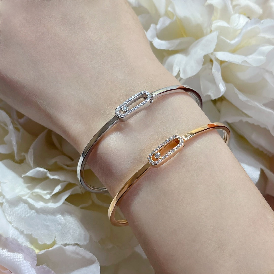 [⭐Glow]Move Uno pavé flex bangle medium