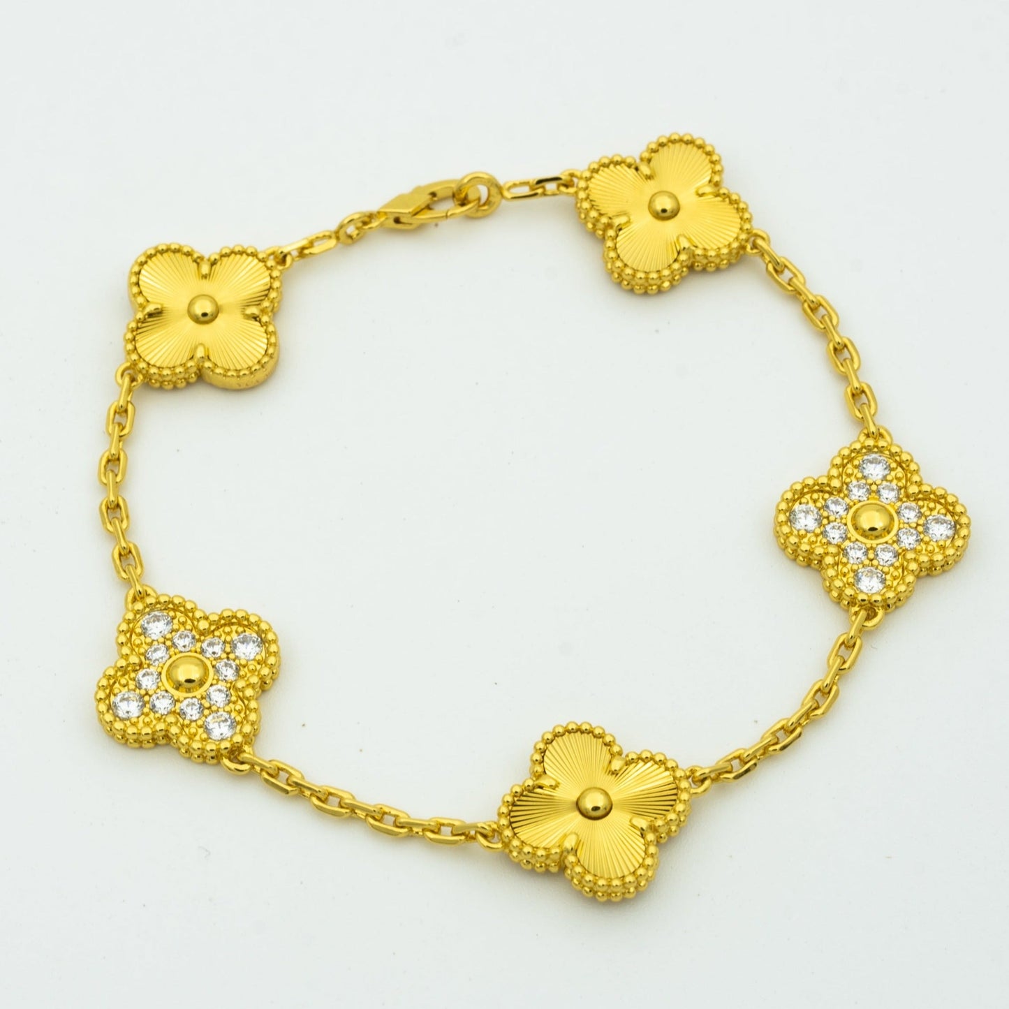 [⭐Glow] CLOVER 5 MOTIF LASER BRACELET COLLECTION