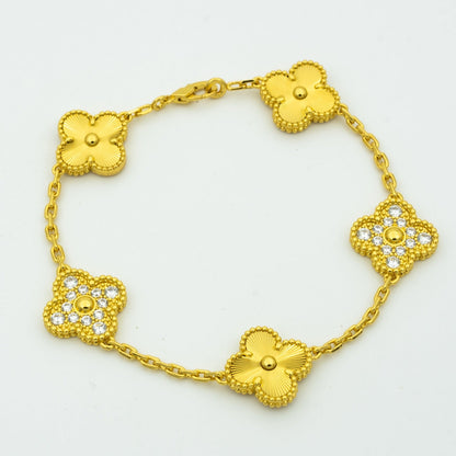 [⭐Glow] CLOVER 5 MOTIF LASER BRACELET COLLECTION
