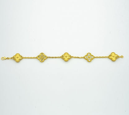 [⭐Glow] CLOVER 5 MOTIF LASER BRACELET COLLECTION