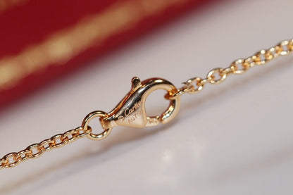 [⭐Glow]LOVE NECKLACE PINK GOLD AND SILVER