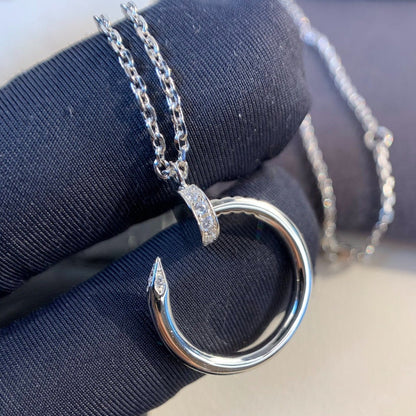 [⭐Glow]JUSTE NECKLACE SILVER
