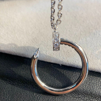 [⭐Glow]JUSTE NECKLACE SILVER