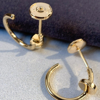 [⭐Glow]JUSTE EARRINGS PINK GOLD