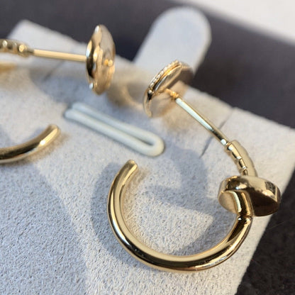 [⭐Glow]JUSTE EARRINGS PINK GOLD