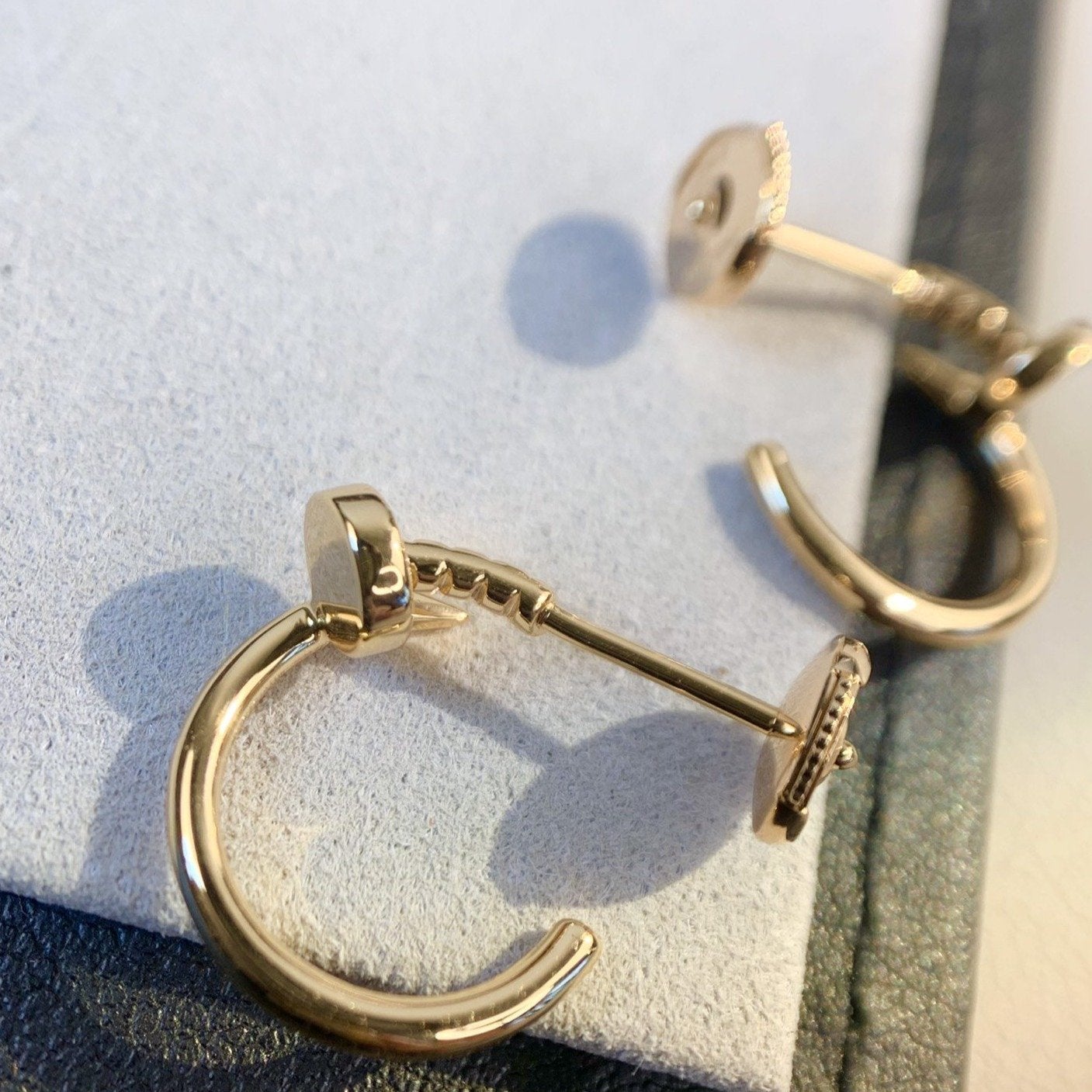 [⭐Glow]JUSTE EARRINGS PINK GOLD