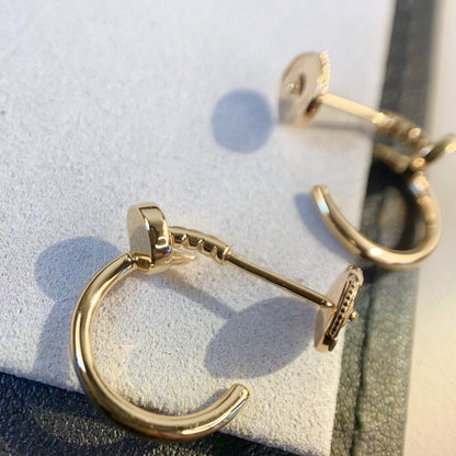 [⭐Glow]JUSTE EARRINGS PINK GOLD