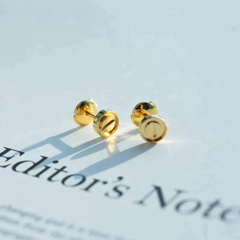[⭐Glow]LOVE EARRINGS GOLD 10MM