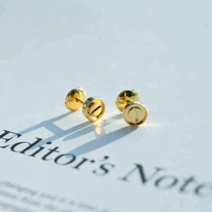 [⭐Glow]LOVE EARRINGS GOLD 10MM