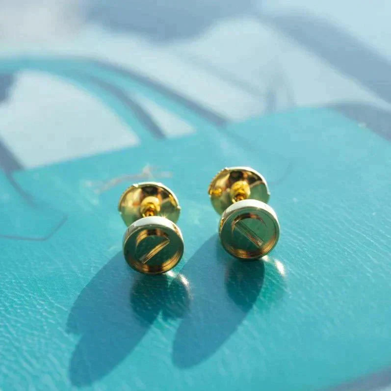 [⭐Glow]LOVE EARRINGS GOLD 10MM