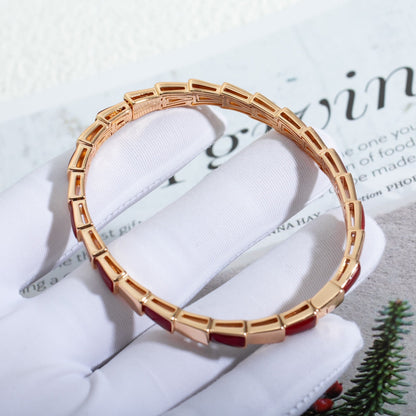 [⭐Glow]SERPENTI BRACELET PINK GOLD RUBELLITE