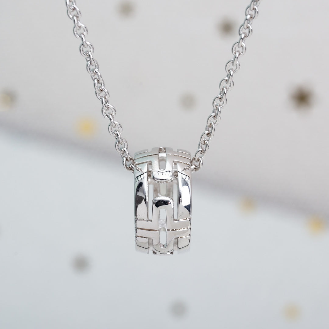 [⭐Glow]PARENTESI NECKLACE SILVER