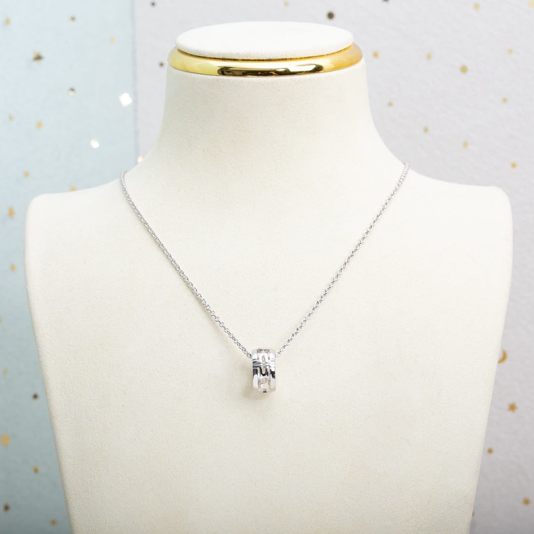 [⭐Glow]PARENTESI NECKLACE SILVER