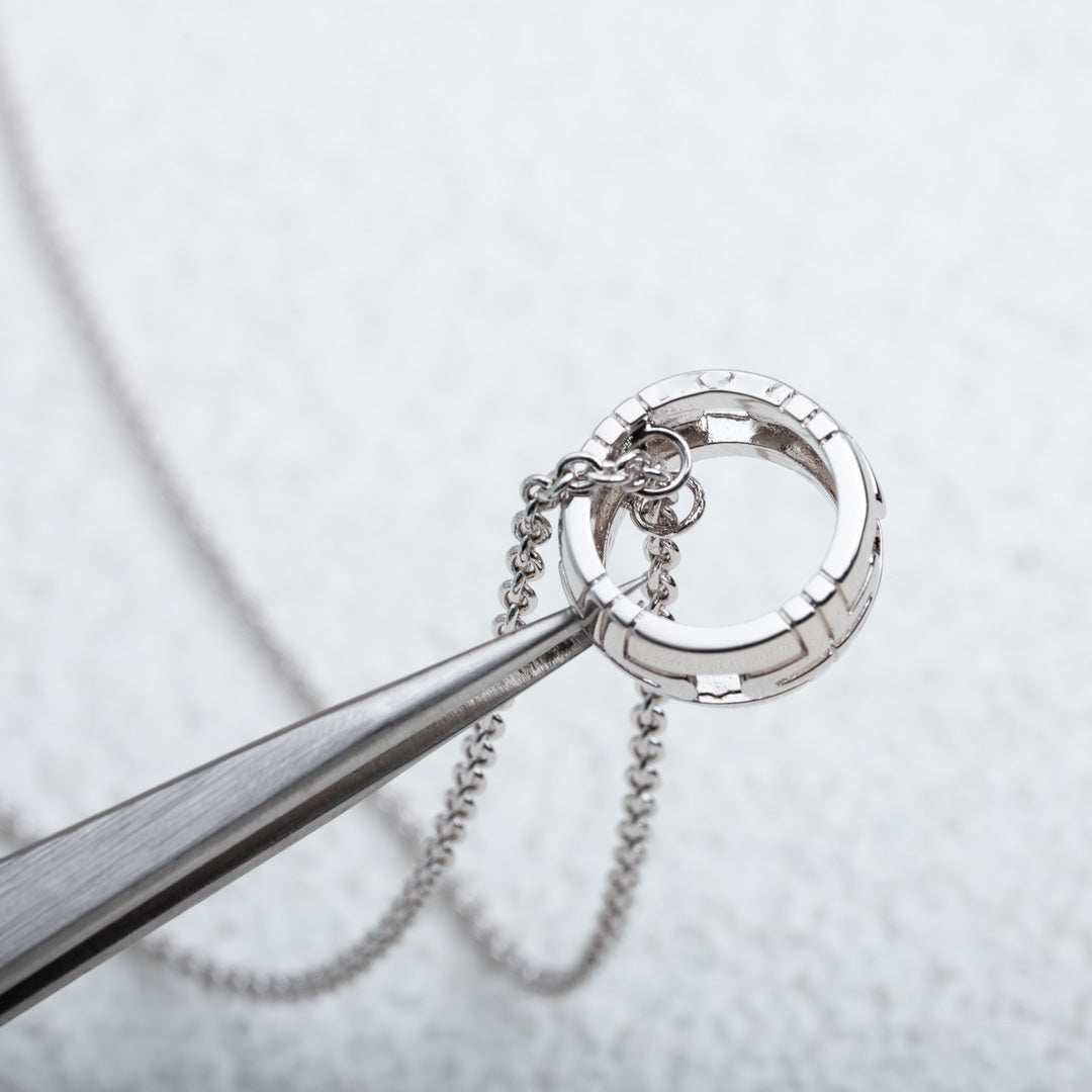[⭐Glow]PARENTESI NECKLACE SILVER