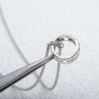[⭐Glow]PARENTESI NECKLACE SILVER