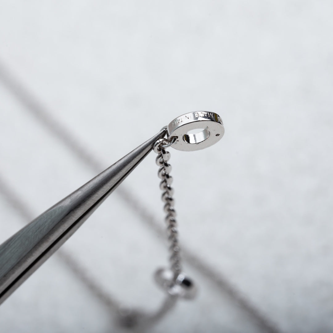 [⭐Glow]PARENTESI NECKLACE SILVER