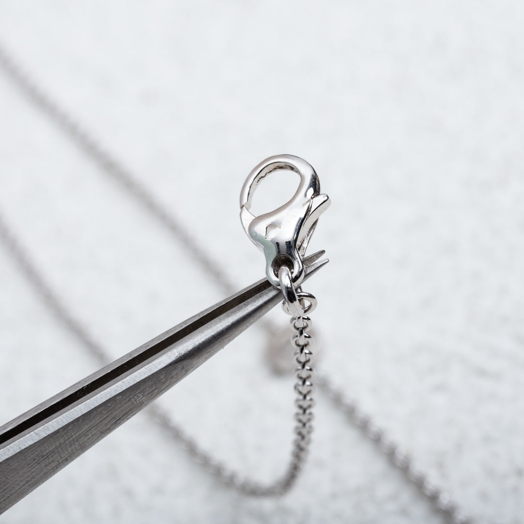 [⭐Glow]PARENTESI NECKLACE SILVER