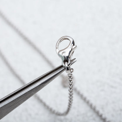 [⭐Glow]PARENTESI NECKLACE SILVER