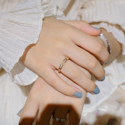 [⭐Glow]LOVE RING 2.65MM DIAMOND
