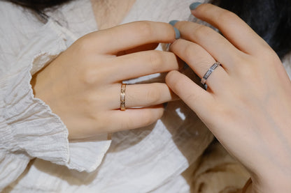 [⭐Glow]LOVE RING 2.65MM DIAMOND