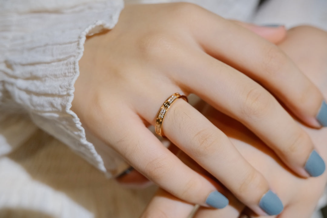 [⭐Glow]LOVE RING 2.65MM DIAMOND