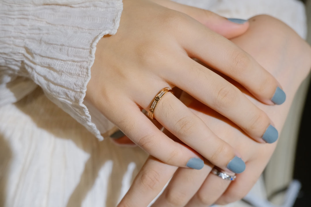 [⭐Glow]LOVE RING 2.65MM DIAMOND