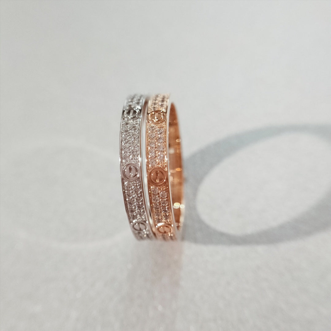 [⭐Glow]LOVE RING 2.65MM DIAMOND