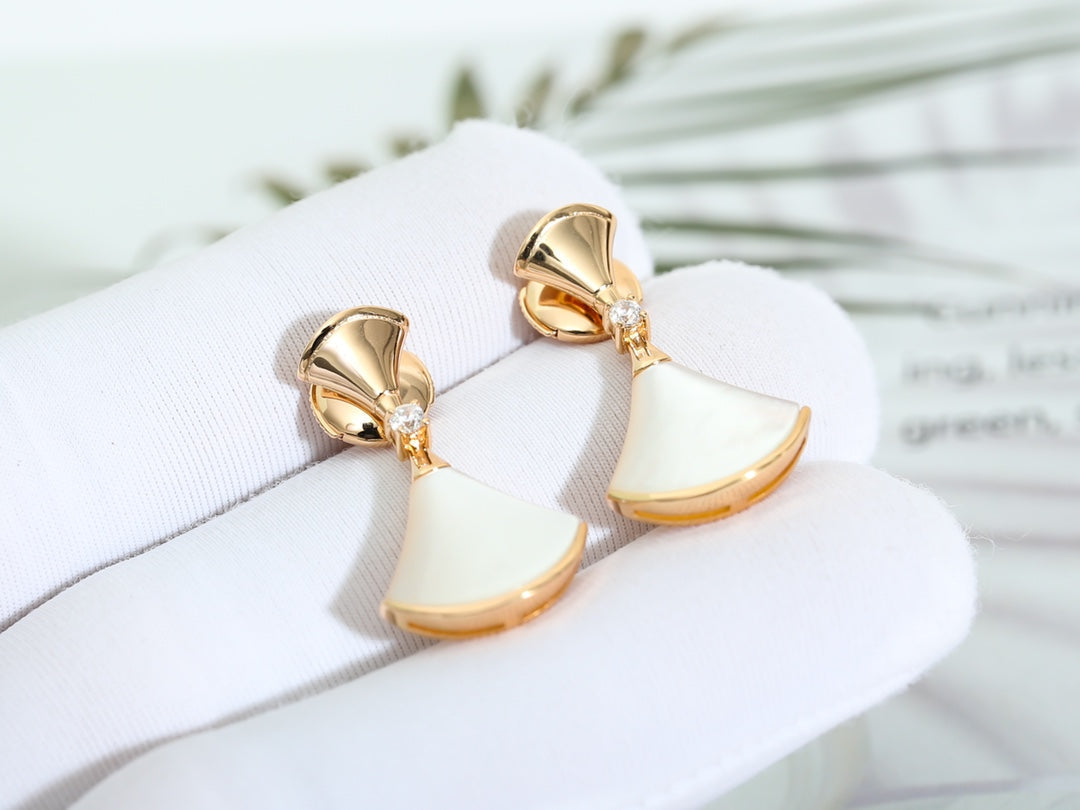 [⭐Glow]DREAM MOP PINK GOLD EARRINGS