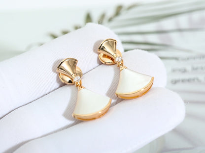 [⭐Glow]DREAM MOP PINK GOLD EARRINGS