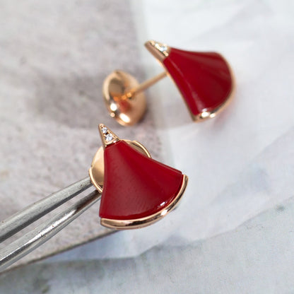 [⭐Glow]DIVAS DREAM EARRINGS PINK GOLD