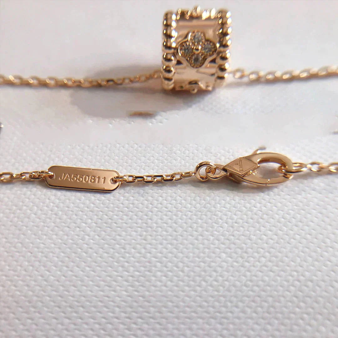 [⭐Glow]PERLEE PEDANT NECKLACE GOLD / ROSE GOLD