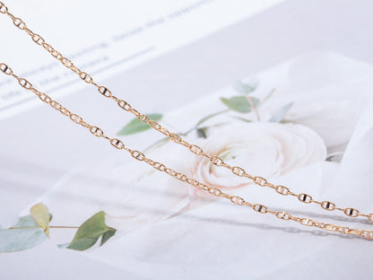 [⭐Glow]ECHAPPEE NECKLACE PINK GOLD
