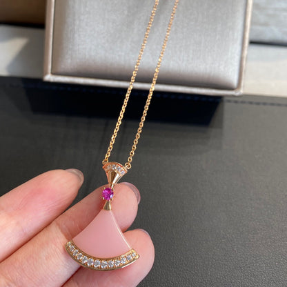 [⭐Glow]DREAM NECKLACE PINK OPAL