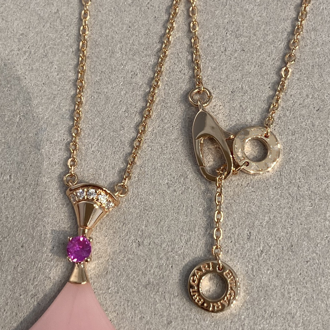 [⭐Glow]DREAM NECKLACE PINK OPAL