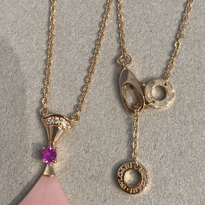 [⭐Glow]DREAM NECKLACE PINK OPAL